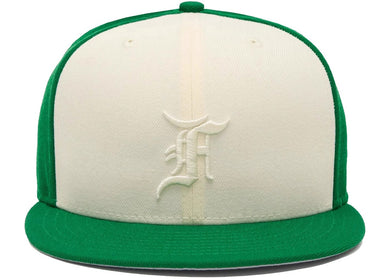 FEAR OF GOD ESSENTIALS 59Fifty Fitted Hat Kelly Green