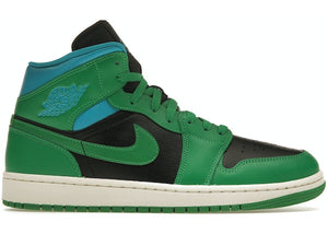Jordan 1 Mid Lucky Green Aquatone (W)