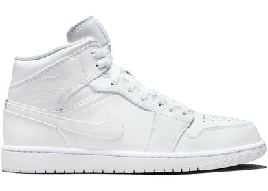 Jordan 1 Mid Triple White (2022)