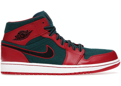 Jordan Air Jordan 1 Mid Gym Red/Black-Dark Sea