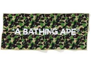 BAPE ABC Camo Sports Towel Green