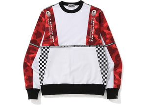 BAPE Logo Tape Crewneck (FW19) White