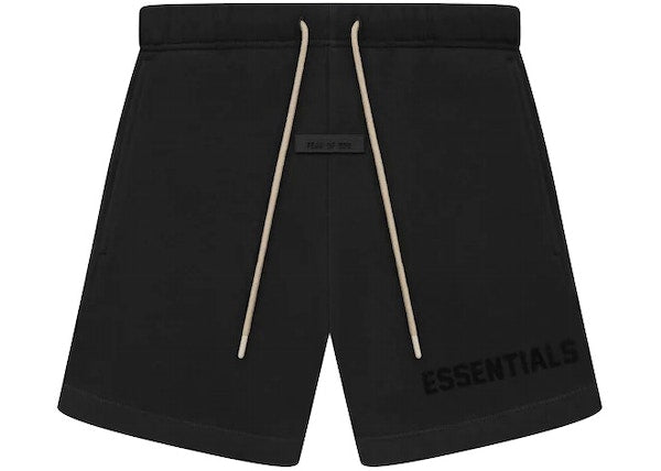 FEAR OF GOD ESSENTIALS Kids Sweatshort Jet Black
