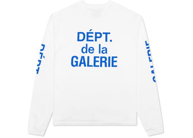 Gallery Dept. French Collector L/S T-Shirt White Blue