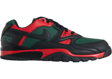 Nike Cross Trainer Low Supreme Black Green Red