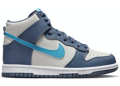 Nike Dunk High Light Bone Diffused Blue (GS)
