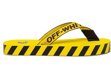 OFF-WHITE Industrial Flip Flops Yellow SS21