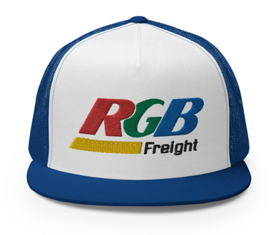 RGB World Trucker Hat White/Blue