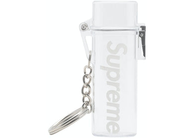 Supreme Waterproof Lighter Case Keychain Clear