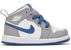 Jordan 1 Mid True Blue Cement (TD)