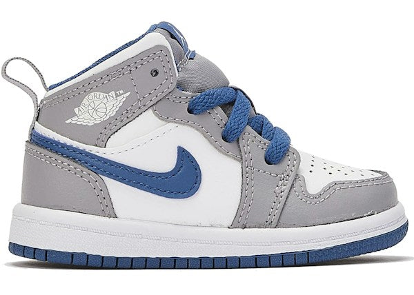 Jordan 1 Mid True Blue Cement (TD)