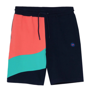Staple Excelsior Pieced Sweatshort Navy