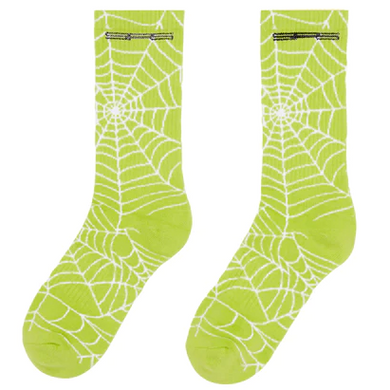 Sp5der AOP Socks Green