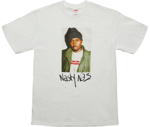 Supreme Nas T-Shirt White