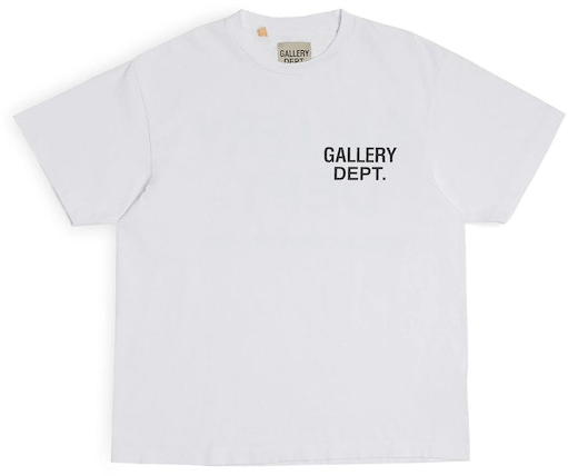 Gallery Dept. Souvenir T-Shirt White Black