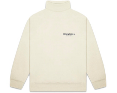 FEAR OF GOD ESSENTIALS Mockneck Sweatshirt Buttercream