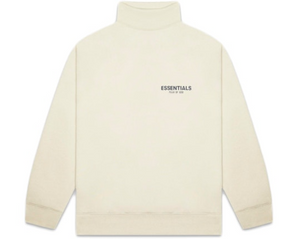 FEAR OF GOD ESSENTIALS Mockneck Sweatshirt Buttercream