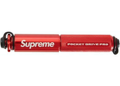 Supreme Lezyne Pocket Drive Pro Bike Pump Red