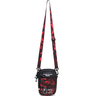 BAPE x Faze Clan Gadget Pouch Red Camo