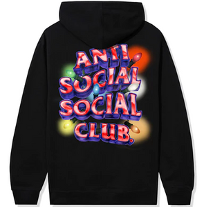 Anti Social Social Club  All of the Lights Hoodie Black