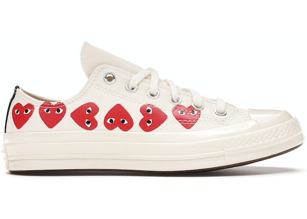 Converse Chuck Taylor All-Star 70 Ox Comme des Garcons Play Multi-Heart White