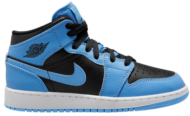 Jordan 1 Mid University Blue Black (GS)