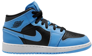 Jordan 1 Mid University Blue Black (GS)