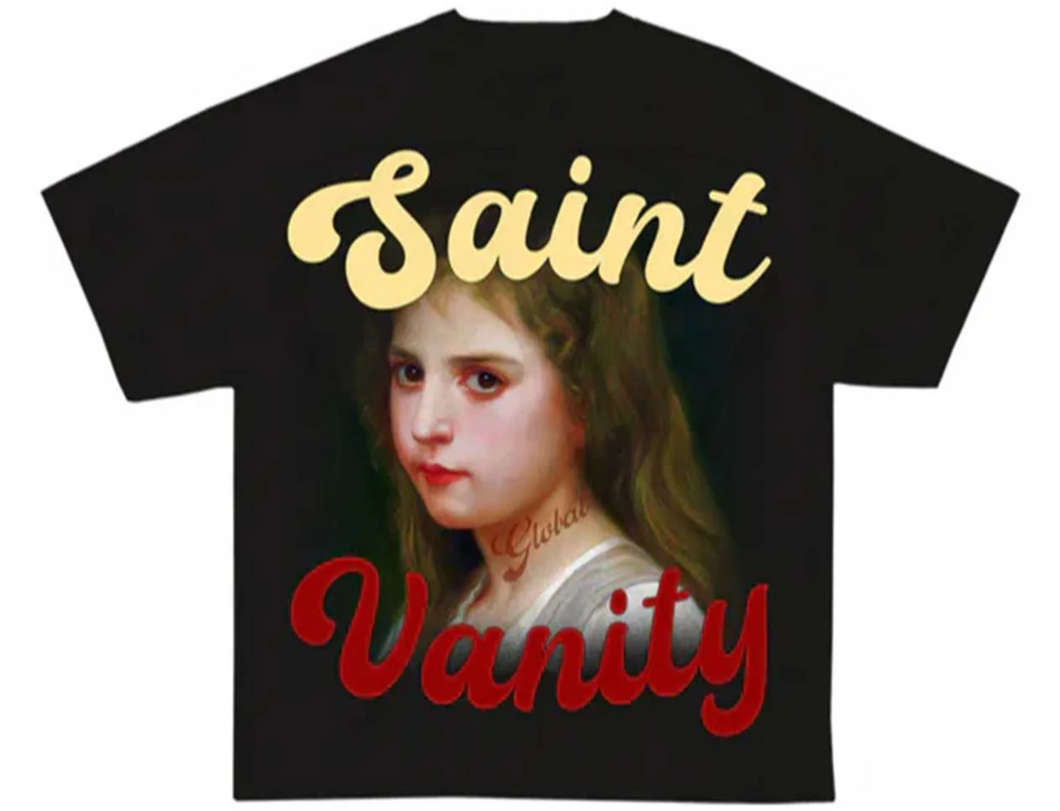 Saint Vanity Global T-Shirt Black