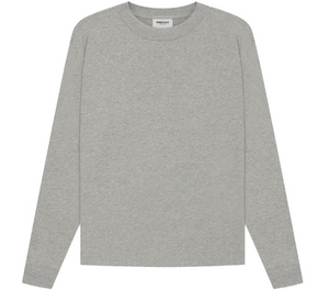 FEAR OF GOD ESSENTIALS L/S Dark Oatmeal