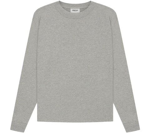 FEAR OF GOD ESSENTIALS L/S Dark Oatmeal