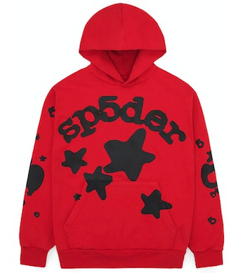 Sp5der Beluga Hoodie Red