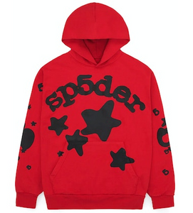 Sp5der Beluga Hoodie Red