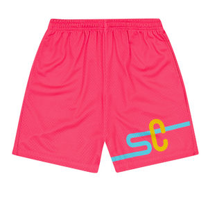 Stay Cool Retro Shorts Magenta