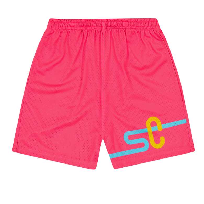 Stay Cool Retro Shorts Magenta