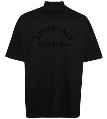 FEAR OF GOD ESSENTIALS Kids T-Shirt Jet Black