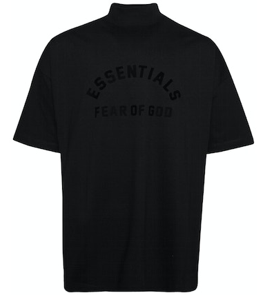 FEAR OF GOD ESSENTIALS Kids T-Shirt Jet Black