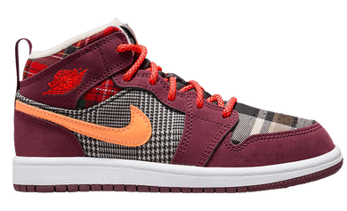 Jordan 1 Mid SE Plaid (TD)