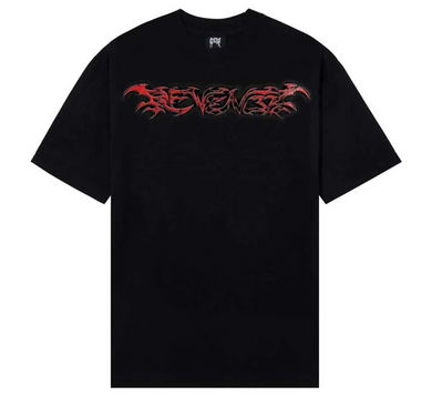 Revenge Spine T-Shirt Black