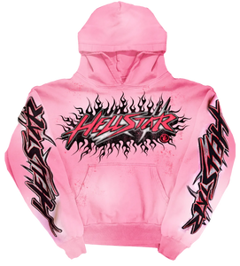 Hellstar Studios Brainwashed Hoodie without Brain Pink