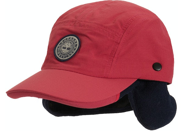 Supreme Timberland 2-In-1 Earflap Camp Cap Burgundy