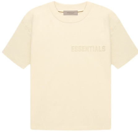FEAR OF GOD ESSENTIALS T-Shirt Egg Shell