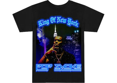 Pop Smoke King of New York T-Shirt Black