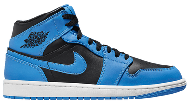 Jordan 1 Mid University Blue Black