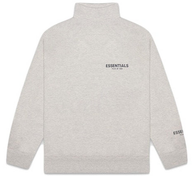 FEAR OF GOD ESSENTIALS Pullover Mockneck Light Oatmeal