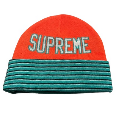 Supreme Sport Stripe Beanie Dolphins (2014)