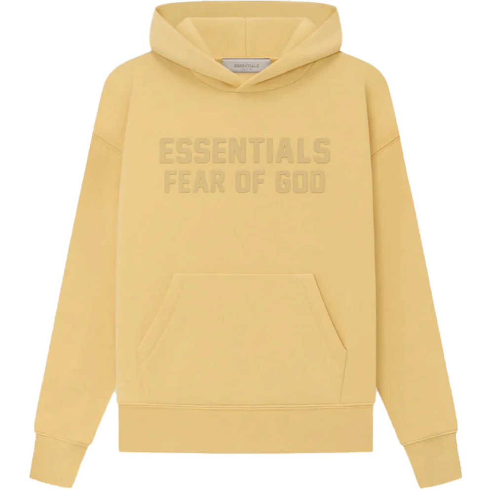 FEAR OF GOD ESSENTIALS Kids Hoodie Light Tuscan