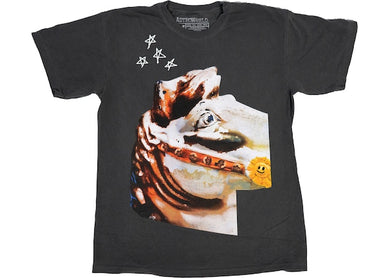 Travis Scott Astroworld Horse Head T-Shirt Washed Black