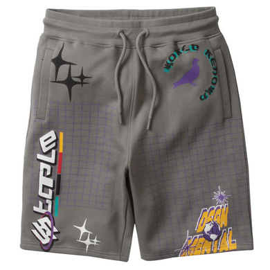 Staple Addison Sweatshort Grey