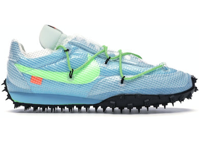Nike Waffle Racer Off-White Vivid Sky (W)