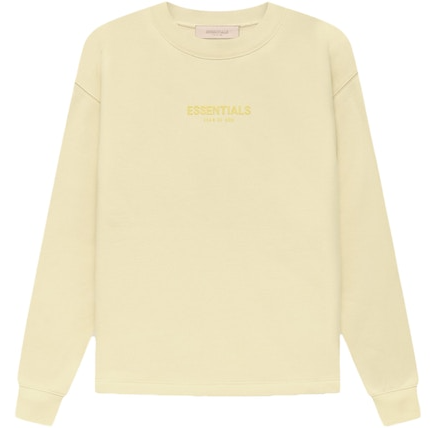 FEAR OF GOD ESSENTIALS Relaxed Crewneck Canary